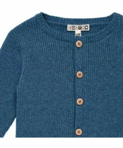 Minot Woollen Cardigan Blue Bonton Fashion Baby -Baby Tops Elegant Store minot woollen cardigan blue bonton fashion baby 1