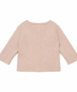 Minot Woollen Cardigan Pink Bonton Fashion Baby -Baby Tops Elegant Store minot woollen cardigan pink bonton fashion baby 2
