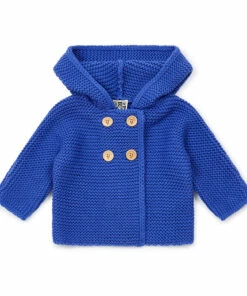 Miro Organic Cotton Jacket Blue Bonton Fashion Baby