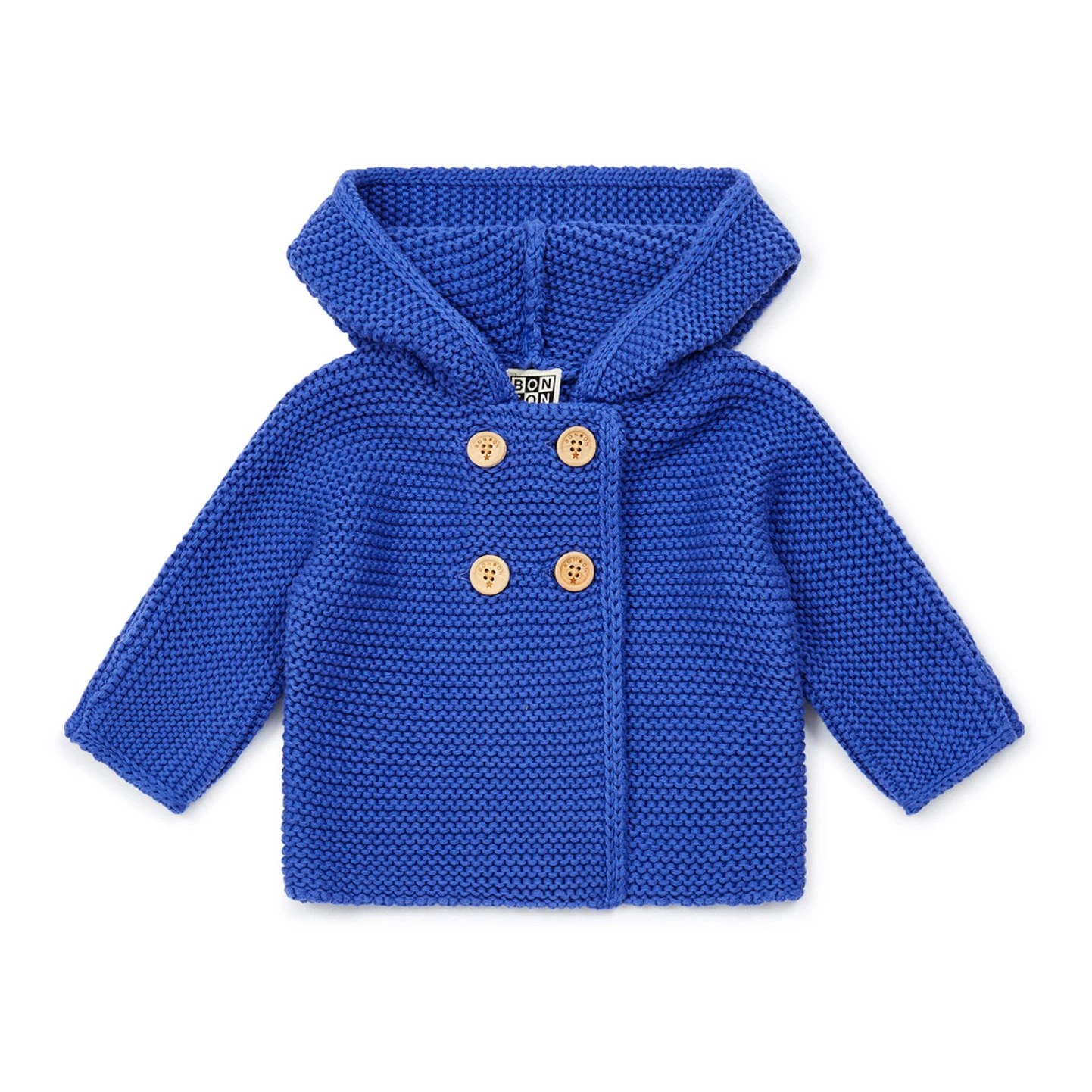 Miro Organic Cotton Jacket Blue Bonton Fashion Baby 1 Miro Organic Cotton Jacket Blue Bonton Fashion Baby