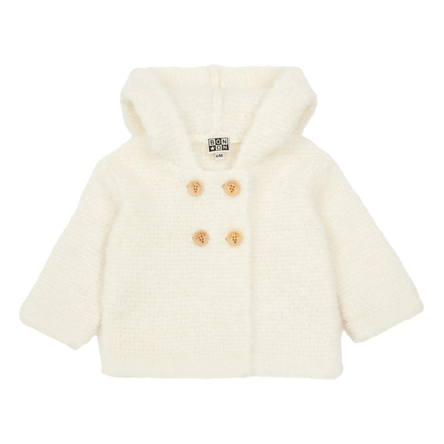 Miro Woollen Jacket Ecru Bonton Fashion Baby 1 Miro Woollen Jacket Ecru Bonton Fashion Baby