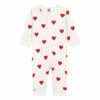 Mixo Organic Cotton Pyjamas White Petit Bateau Fashion Baby