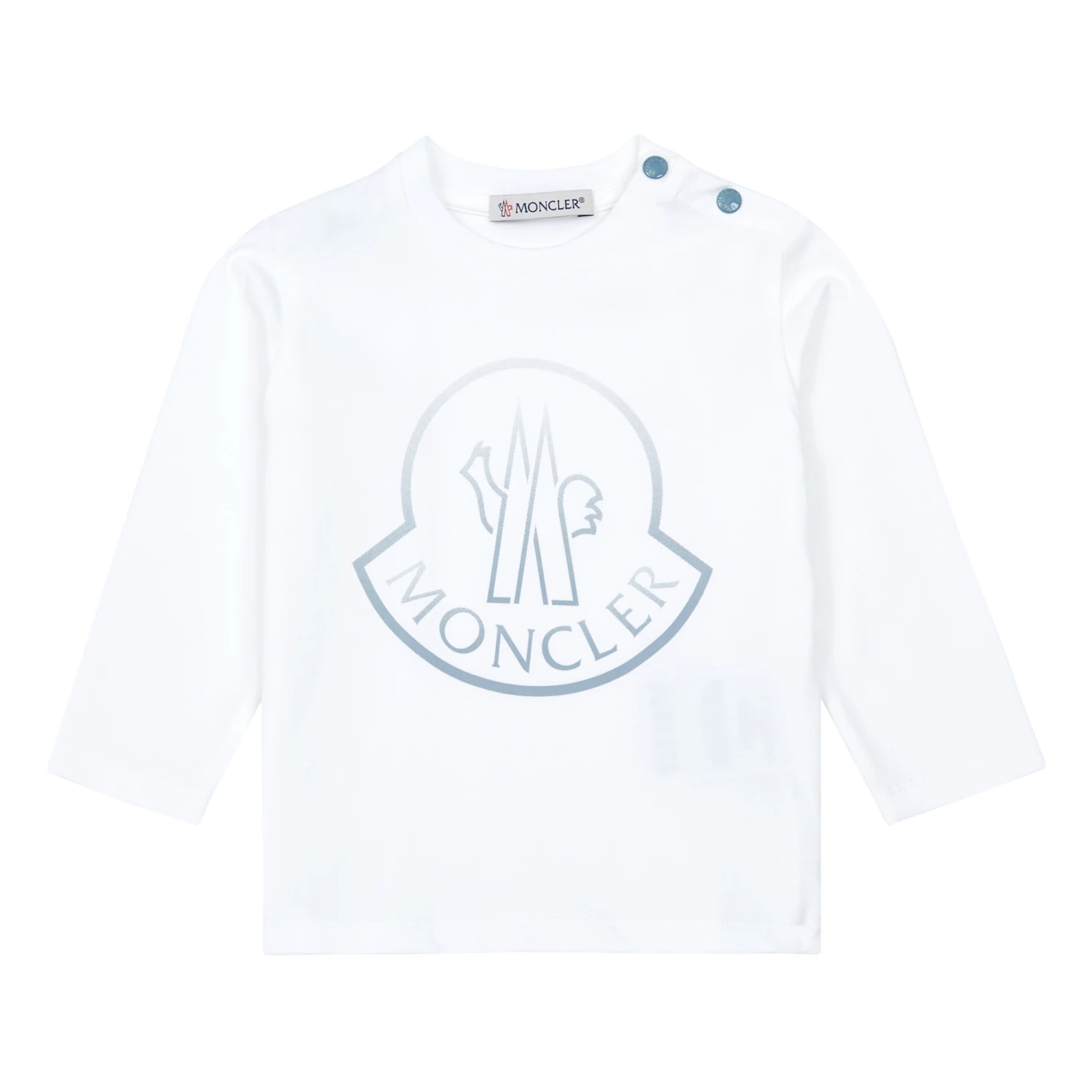 ML T-shirt White Moncler Fashion Baby 1 ML T-shirt White Moncler Fashion Baby