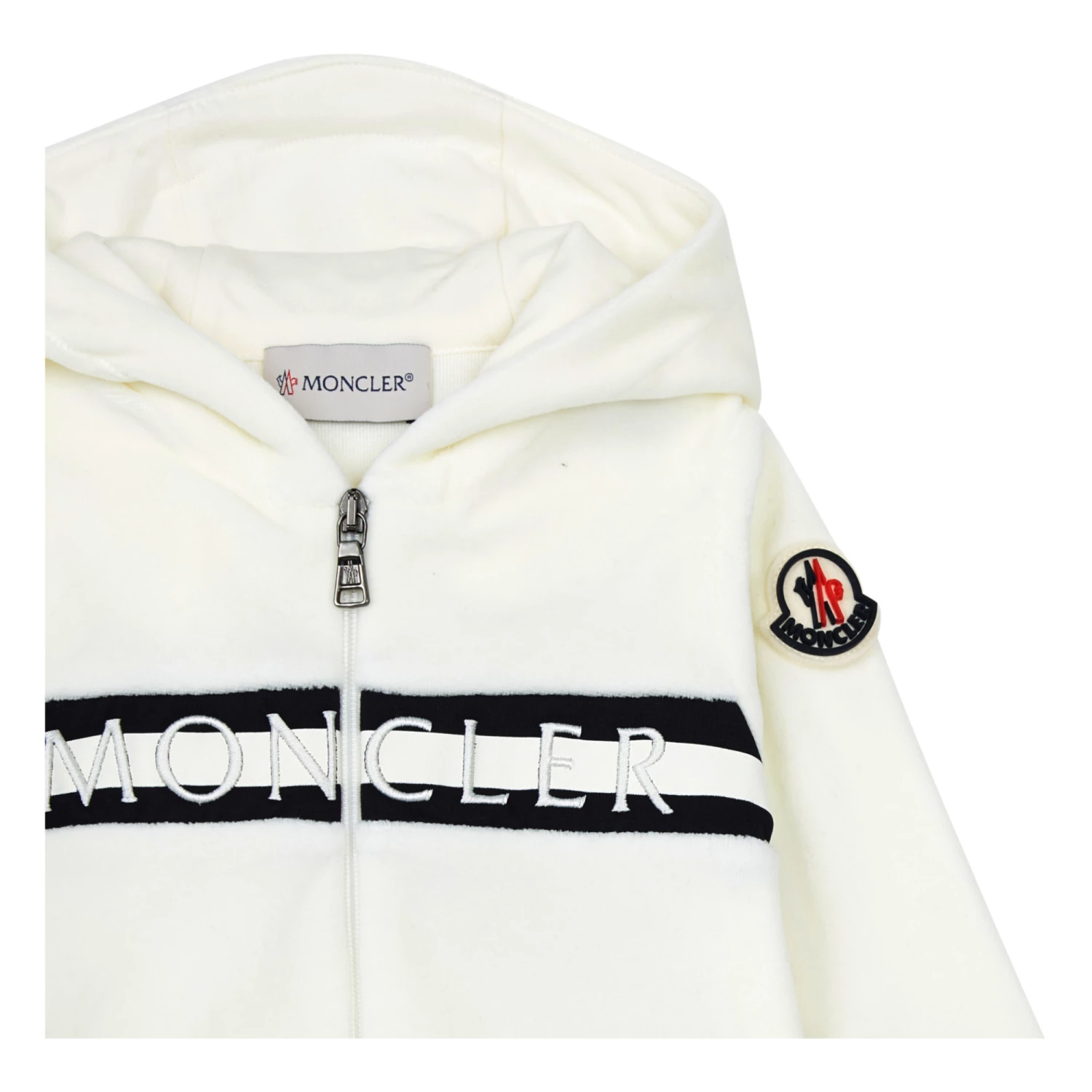 Moncler Baby Snowsuit Ecru Moncler Fashion Baby 2 Moncler Baby Snowsuit Ecru Moncler Fashion Baby - Image 2