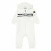Moncler Baby Snowsuit Ecru Moncler Fashion Baby