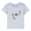 Monkey T-shirt Light grey Tartine et Chocolat Fashion Baby