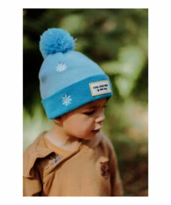 Mountain Beanie Blue Hello Hossy Fashion Baby, Children -Baby Tops Elegant Store mountain beanie blue hello hossy fashion baby children 2