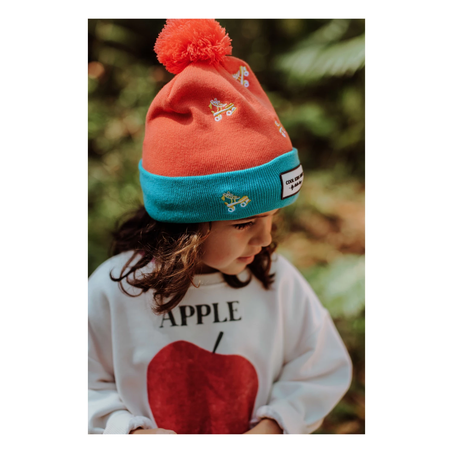 Mountain Beanie Pink Hello Hossy Fashion Baby, Children 2 Mountain Beanie Pink Hello Hossy Fashion Baby, Children - Image 2