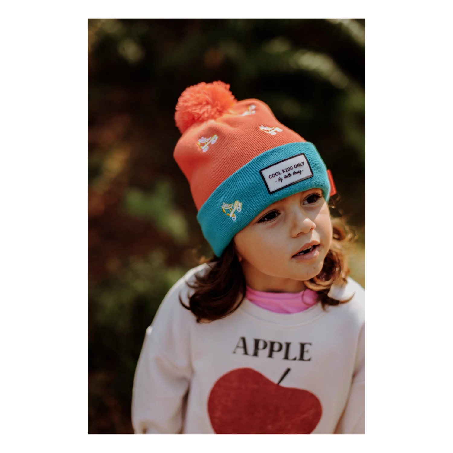 Mountain Beanie Pink Hello Hossy Fashion Baby, Children 3 Mountain Beanie Pink Hello Hossy Fashion Baby, Children - Image 3