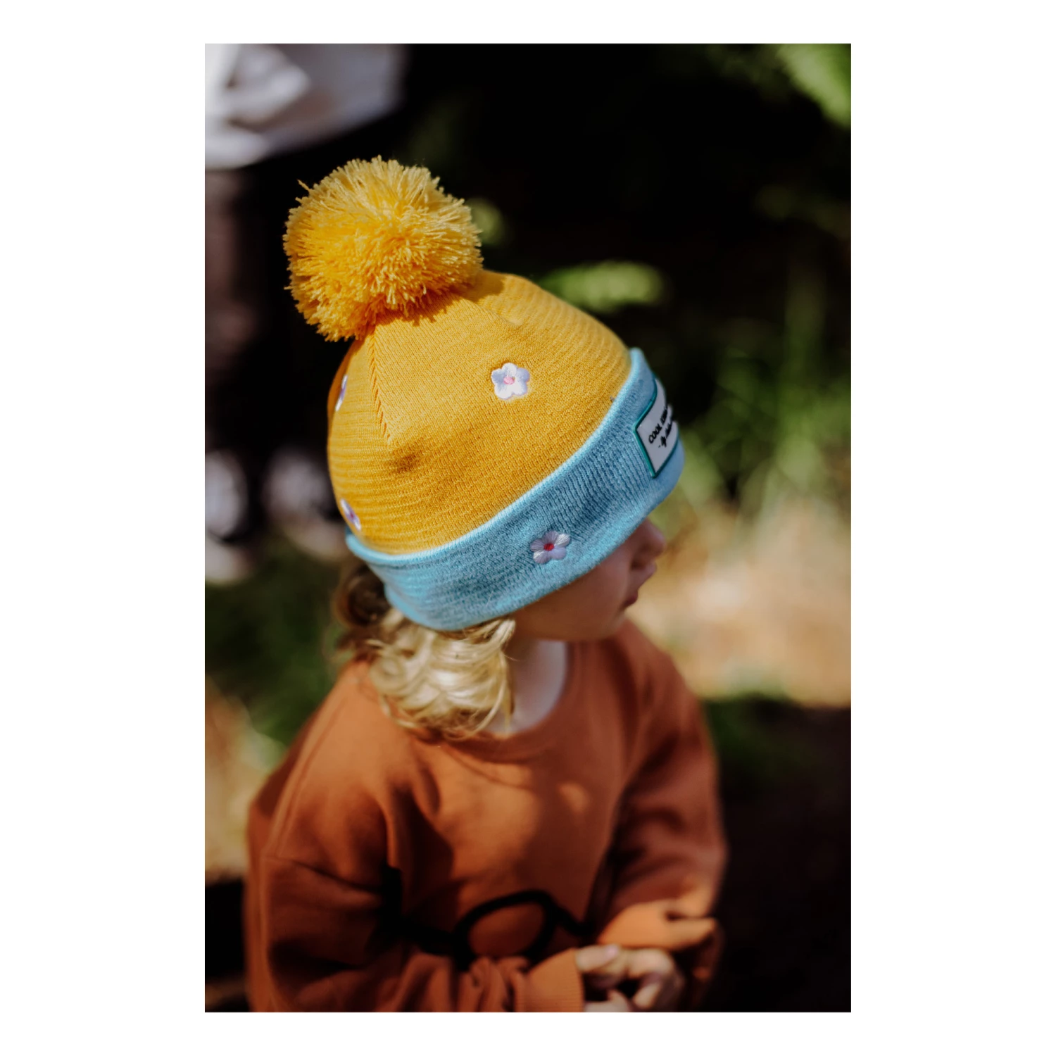 Mountain Beanie Yellow Hello Hossy Fashion Baby, Children 2 Mountain Beanie Yellow Hello Hossy Fashion Baby, Children - Image 2
