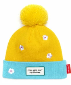 Mountain Beanie Yellow Hello Hossy Fashion Baby, Children