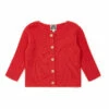 Mouton Organic Cotton Cardigan Red Bonton Fashion Baby, Children