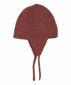 Mulot Wool and Alpaca Beanie Caramel Bonton Fashion Baby