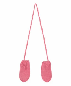 Mulot Wool and Alpaca Mittens Pink Bonton Fashion Baby