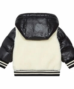Munis Down Jacket Ecru Moncler Fashion Baby, Children -Baby Tops Elegant Store munis down jacket ecru moncler fashion baby children 2