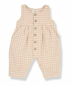 Nadja Cotton Crepe Jumpsuit Pale pink 1+ in the family Fashion Baby, Children