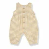 Nadja Cotton Crepe Jumpsuit Yellow 1+ in the family Fashion Baby, Children
