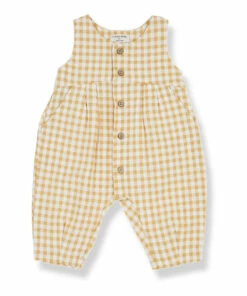 Nadja Cotton Crepe Jumpsuit Yellow 1+ in the family Fashion Baby, Children
