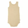 Nap Organic Cotton Babygrow Beige Minimalisma Fashion Baby