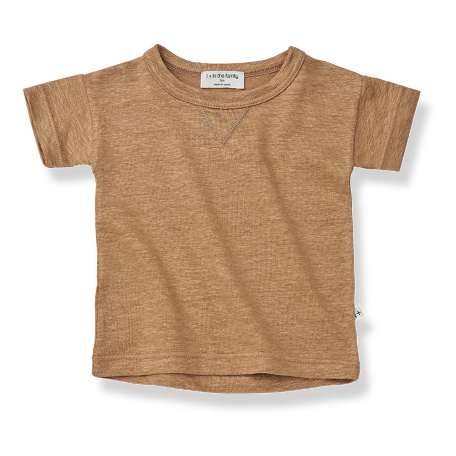 Narcis Linen T-shirt Chocolate 1+ in the family Fashion Baby, Children 1 Narcis Linen T-shirt Chocolate 1+ in the family Fashion Baby, Children