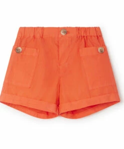 Nateo Shorts Red Bonpoint Fashion Baby