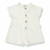 Nausica Linen Playsuit Off white 1+ in the family Fashion Baby, Children