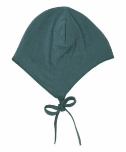 Newborn Organic Cotton Beanie Grey blue Gray Label Fashion Baby