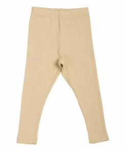 Nicer Organic Cotton Leggings Beige Minimalisma Fashion Baby, Children