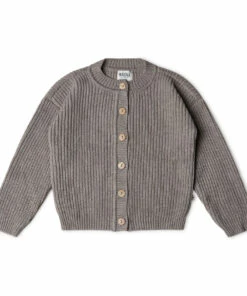 Nico Recycled Knit Cardigan Taupe brown Matona Fashion Baby, Children