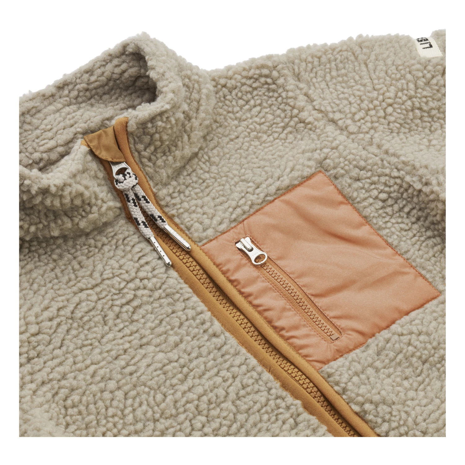 Nolan Recycled Polyester Jacket Beige Liewood Fashion Baby, Children 4 Nolan Recycled Polyester Jacket Beige Liewood Fashion Baby, Children - Image 4