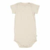 Nomas Organic Cotton Babygrow Cream Minimalisma Fashion Baby