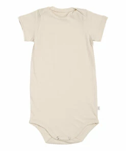 Nomas Organic Cotton Babygrow Cream Minimalisma Fashion Baby