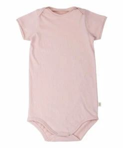 Nomas Organic Cotton Babygrow Pale pink Minimalisma Fashion Baby