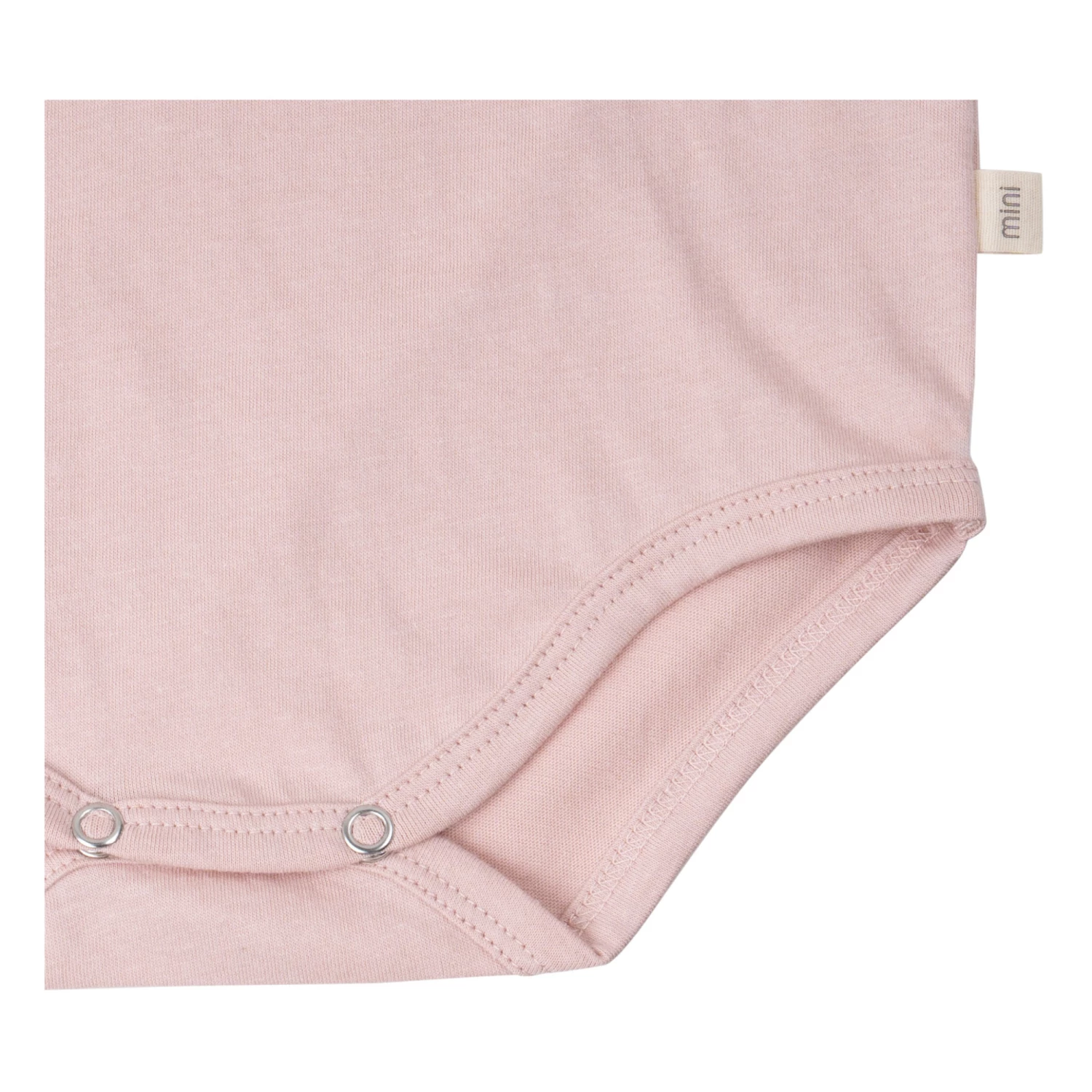 Nomas Organic Cotton Babygrow Pale pink Minimalisma Fashion Baby 4 Nomas Organic Cotton Babygrow Pale pink Minimalisma Fashion Baby - Image 4