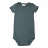 Nomas Organic Cotton Babygrow Peacock blue Minimalisma Fashion Baby