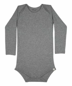 Norra Organic Cotton Babygrow Grey Minimalisma Fashion Baby