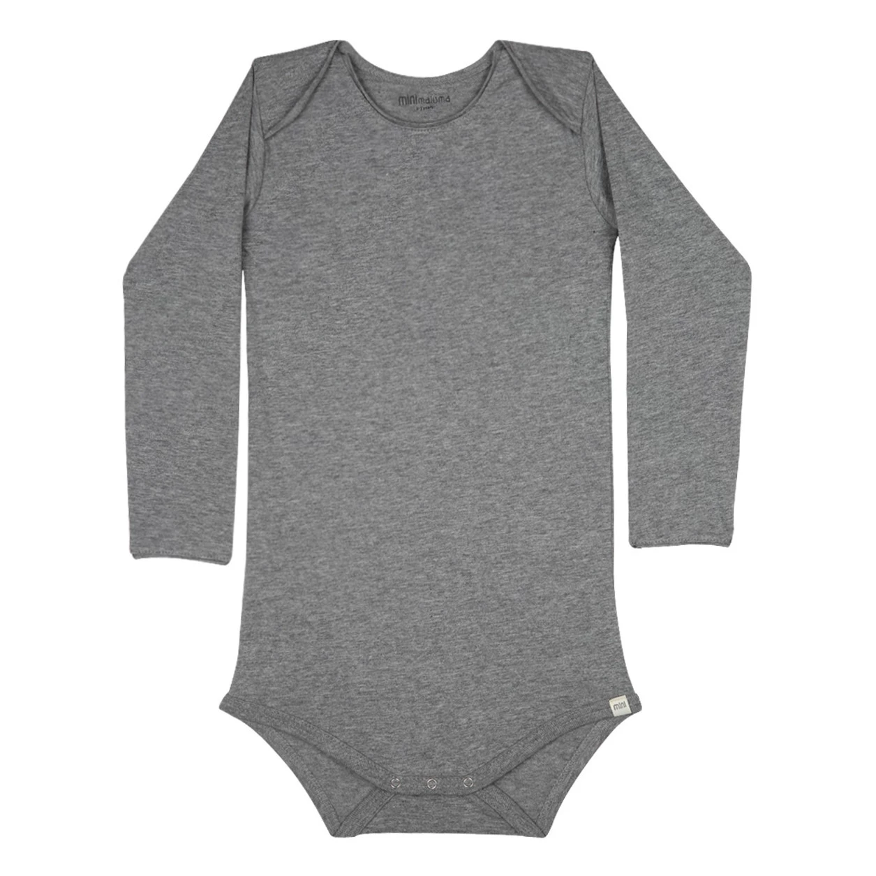 Norra Organic Cotton Babygrow Grey Minimalisma Fashion Baby 1 Norra Organic Cotton Babygrow Grey Minimalisma Fashion Baby