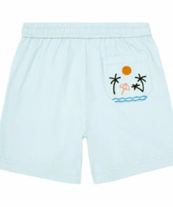 Obiki Chambray Shorts Blue Louise Misha Fashion Baby, Children 7 Obiki Chambray Shorts Blue Louise Misha Fashion Baby, Children -Baby Tops Elegant Store obiki chambray shorts blue louise misha fashion baby children 3