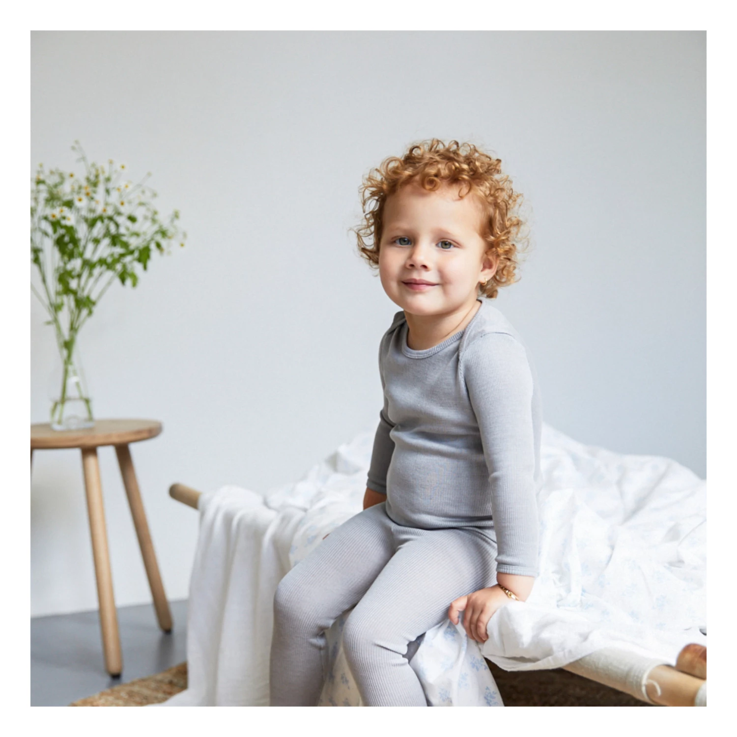 Oblada Silk and Cashmere Leggings Grey Minimalisma Fashion Baby 3 Oblada Silk and Cashmere Leggings Grey Minimalisma Fashion Baby - Image 3