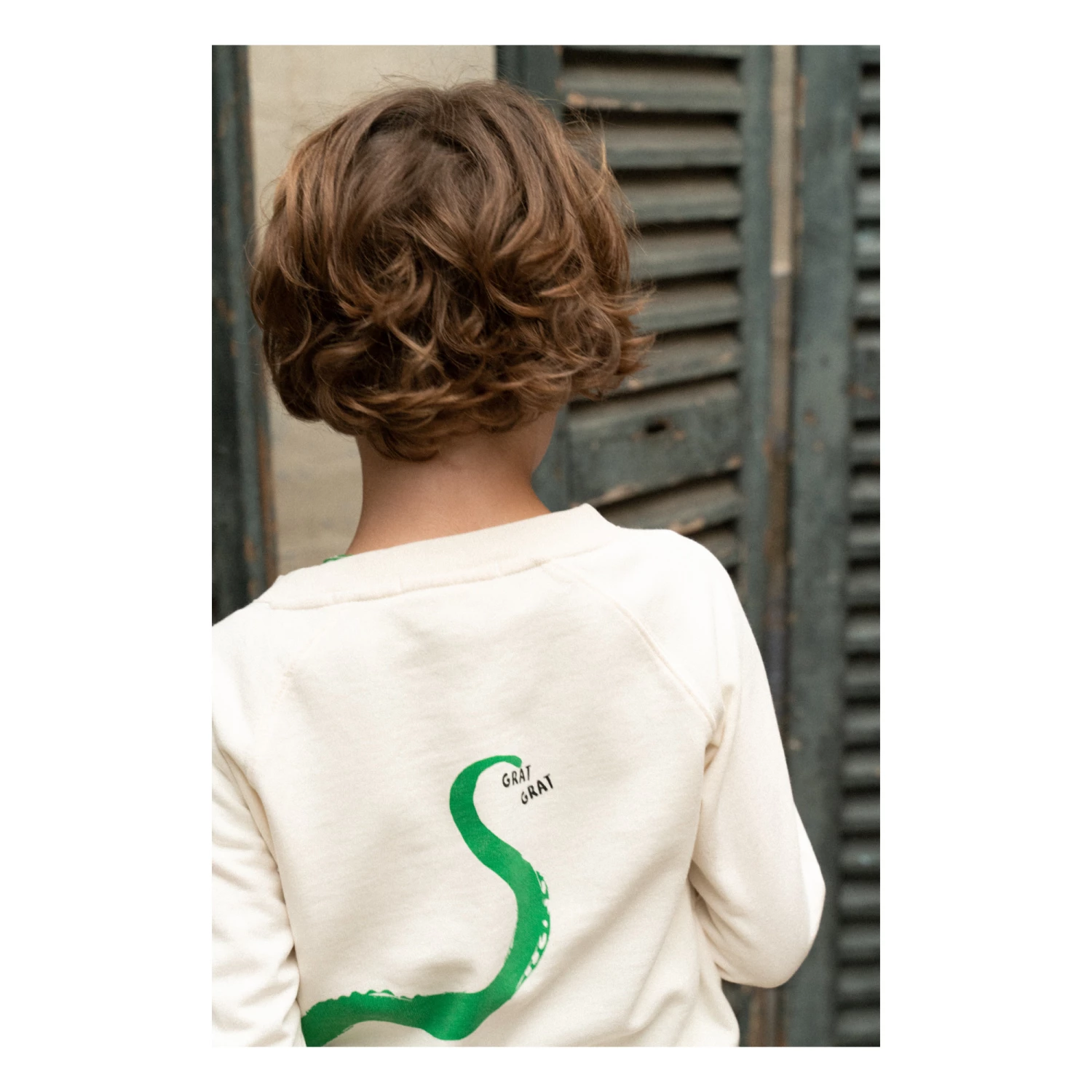 Octopus Sweatshirt Ecru Emile et Ida Fashion Baby, Children 4 Octopus Sweatshirt Ecru Emile et Ida Fashion Baby, Children - Image 4