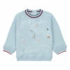 Octopus Sweatshirt Marled blue Tartine et Chocolat Fashion Baby