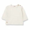 Odon Striped T-shirt Beige 1+ in the family Fashion Baby