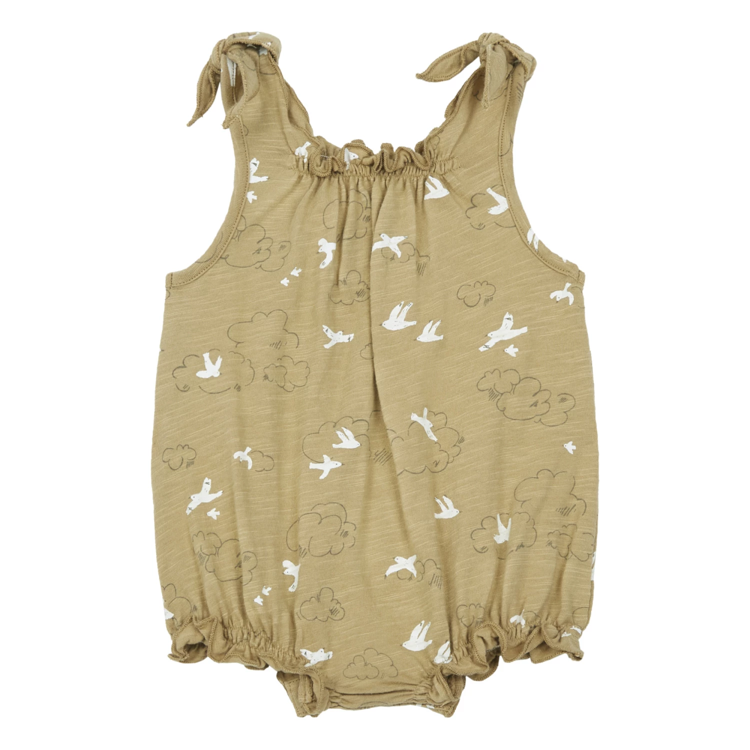 Onesie Cloud Romper Brown Rylee + Cru Fashion Baby 2 Onesie Cloud Romper Brown Rylee + Cru Fashion Baby - Image 2