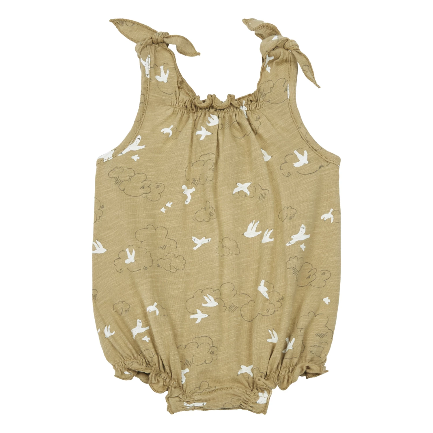 Onesie Cloud Romper Brown Rylee + Cru Fashion Baby 1 Onesie Cloud Romper Brown Rylee + Cru Fashion Baby