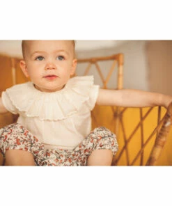 Opade Blouse Ecru Louis Louise Fashion Baby 7 Opade Blouse Ecru Louis Louise Fashion Baby -Baby Tops Elegant Store opade blouse ecru louis louise fashion baby 2