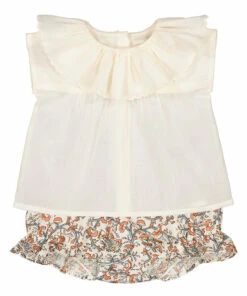 Opade Blouse Ecru Louis Louise Fashion Baby 9 Opade Blouse Ecru Louis Louise Fashion Baby -Baby Tops Elegant Store opade blouse ecru louis louise fashion baby 4