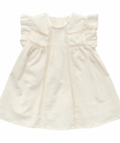 Ophelia Dress Ecru Louisiella Fashion Baby