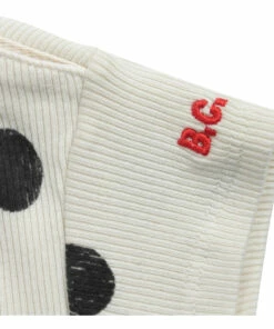 Organic Cotton Apple Playsuit - Iconic Collection - Ecru Bobo Choses Fashion Baby -Baby Tops Elegant Store organic cotton apple playsuit iconic collection organic cotton apple playsuit iconic collection ecru bobo choses fashion baby 3