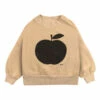 Organic Cotton Apple Sweatshirt - Iconic Collection - Yellow Bobo Choses Fashion Baby, Children