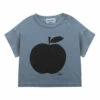 Organic Cotton Apple T-Shirt - Iconic Collection - Blue Bobo Choses Fashion Baby, Children